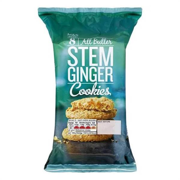 M&S Stem Ginger Cookies